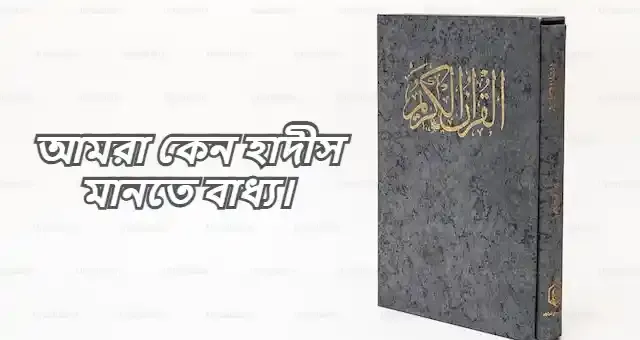আমরা কেন হাদীস মানতে বাধ্য।